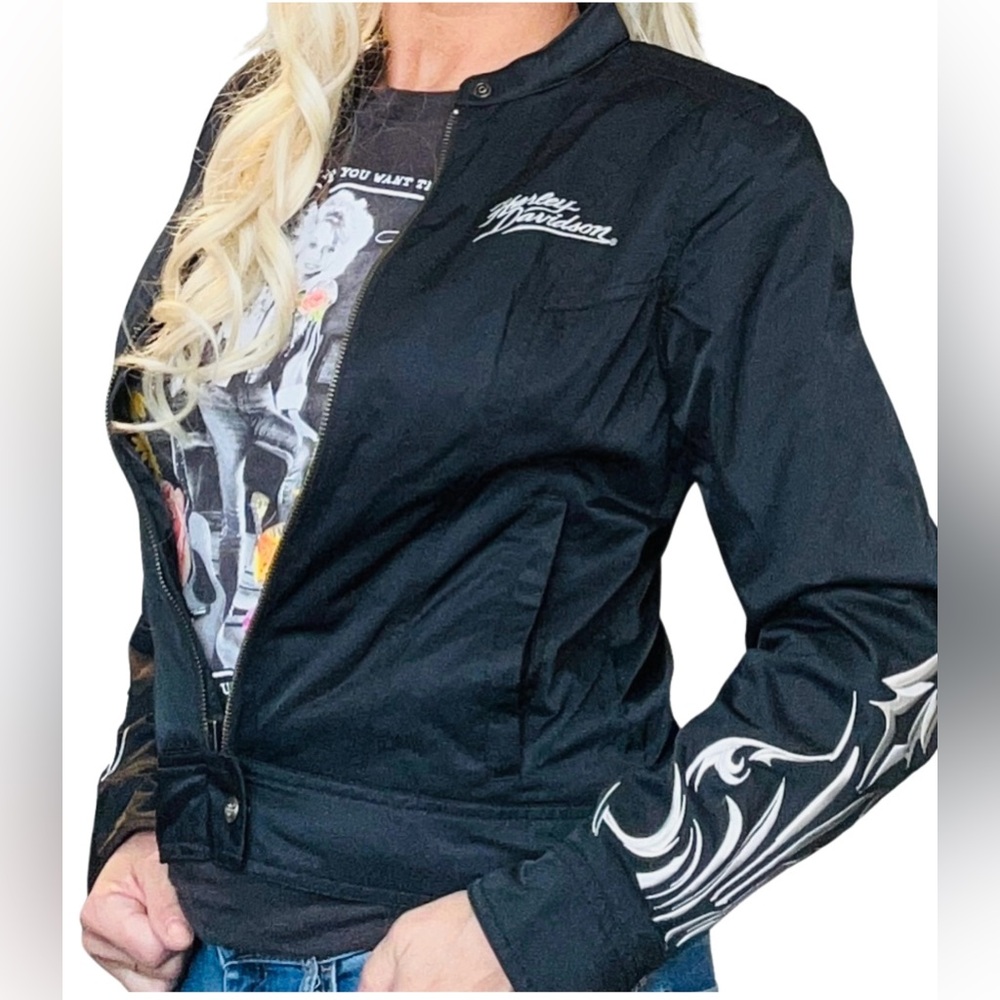 Harley Davidson Black Nylon Woman’s Jacket